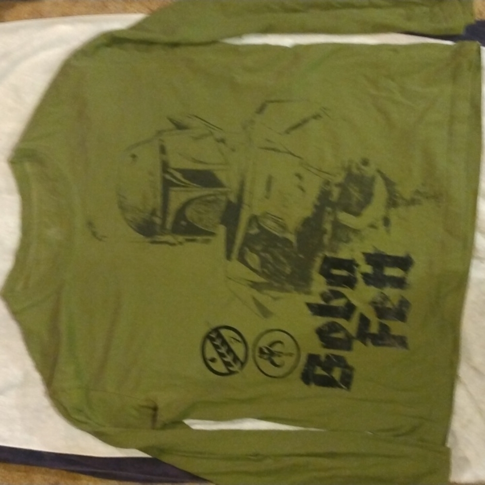 Boba Fett long sleeve mens shirts XL